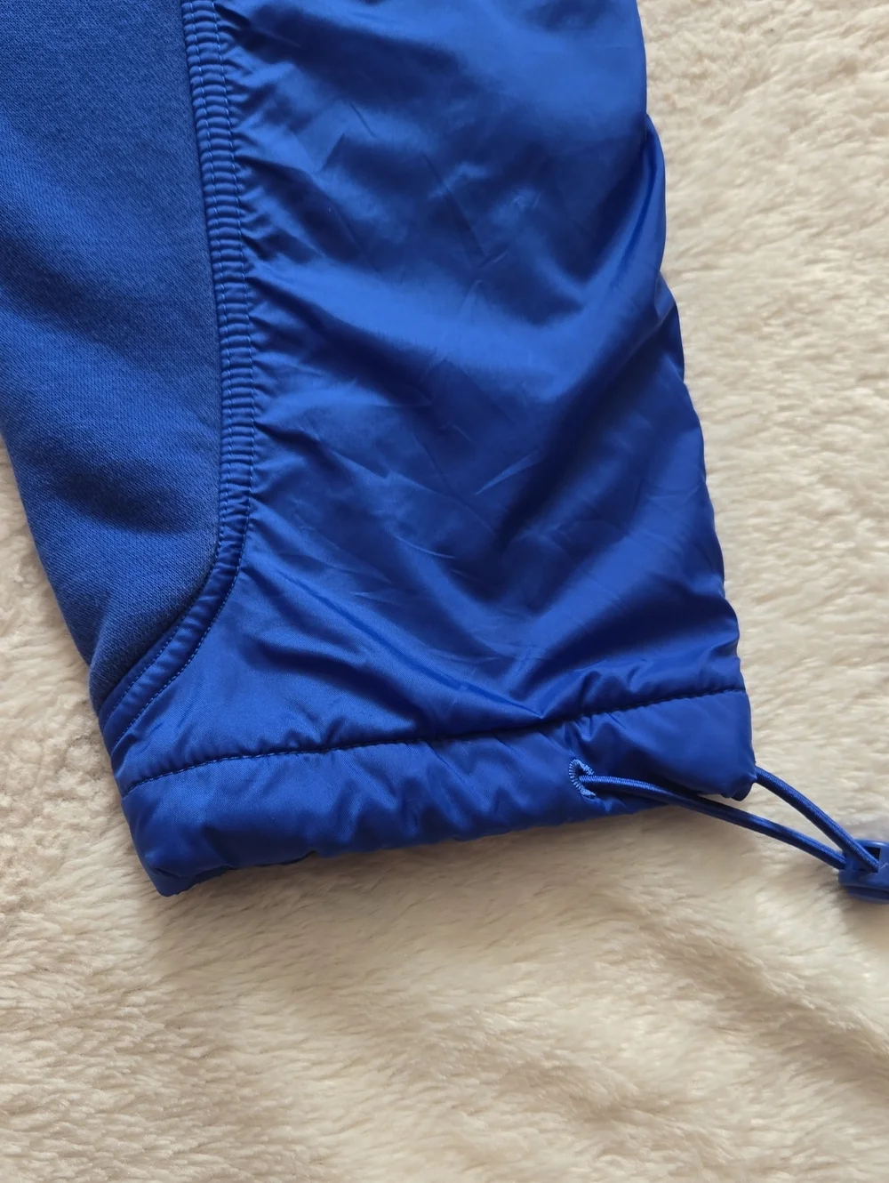 Jordan Flight Heritage Royal Blue Fleece Track Pants Adjustable Hem Large